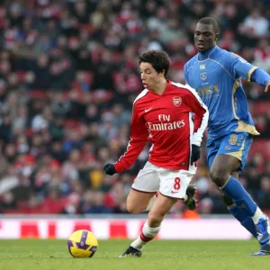 Samir Nasri (Arsenal) Papa Bouba Diop (Portsmouth)