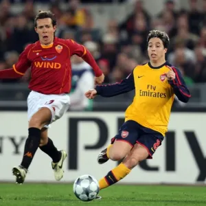 Samir Nasri (Arsenal) Rodrigo Taddei (Roma)