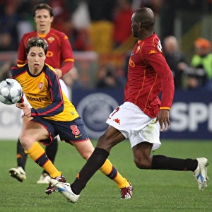 Samir Nasri (Arsenal) Souleymane Diamoutene (Roma)
