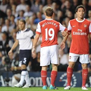 Samir Nasri and Jack Wilshere (Arsenal). Tottenham Hotspur 1: 4 Arsenal (aet)