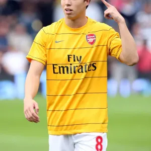 Samir Nasri: Leading Arsenal to Victory over Fulham in the Barclays Premier League Samir Nasri: Leading Arsenal to Victory over Fulham in the Barclays Premier League