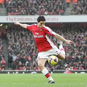Samir Nasri scores Arsenals 1st goal