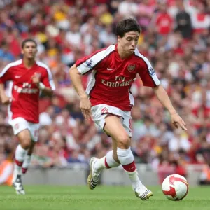 Samir Nasri Scores the Thrilling Winner for Arsenal: 1-0 vs. West Bromwich Albion, FA Premier League, 2008 Samir Nasri Scores the Thrilling Winner for Arsenal: 1-0 vs. West Bromwich Albion, FA Premier League, 2008