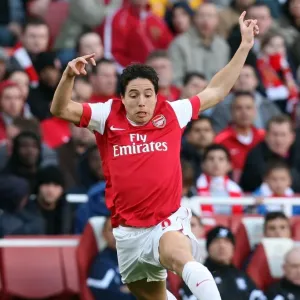 Samir Nasri Scores the Winner: Arsenal 2-1 Birmingham City, Barclays Premier League