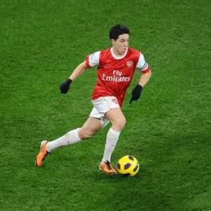 Samir Nasri Scores the Winning Goal: Arsenal 1-0 Stoke City, Barclays Premier League, Emirates Stadium (2011)