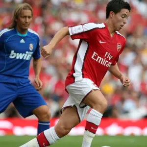 Samir Nasri's Stunner: Arsenal's 1-0 Triumph over Real Madrid at Emirates Cup, 2008 Samir Nasri's Stunner: Arsenal's 1-0 Triumph over Real Madrid at Emirates Cup, 2008
