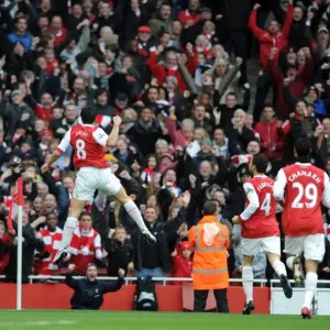 Samir Nasri's Thrilling Goal: Arsenal Ahead 1-3 Against Tottenham Hotspur (2010-11)