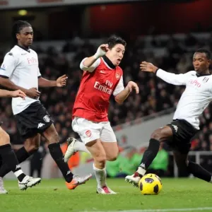 Samir Nasri's Thrilling Run and Goal vs. Fulham: Arsenal's 2-1 Victory in the Premier League Samir Nasri's Thrilling Run and Goal vs. Fulham: Arsenal's 2-1 Victory in the Premier League