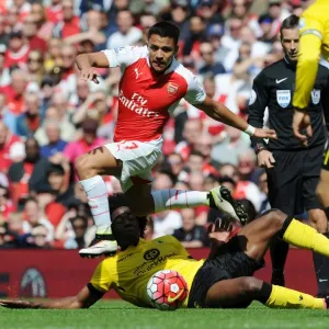 Sanchez Showdown: A Family Affair - Arsenal vs Aston Villa, Premier League 2015-16 Sanchez Showdown: A Family Affair - Arsenal vs Aston Villa, Premier League 2015-16
