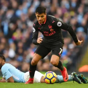 Sanchez Surges Past Sterling: Manchester City vs. Arsenal, Premier League 2017-18 Sanchez Surges Past Sterling: Manchester City vs. Arsenal, Premier League 2017-18