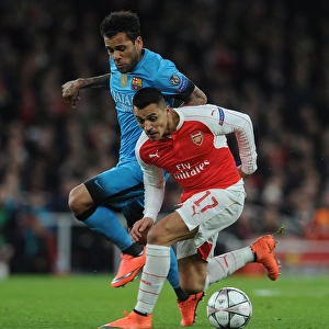 Sanchez vs. Alves: A Champions League Showdown - Arsenal's Alexis vs. Barcelona's Daniel Alves (2015/16)