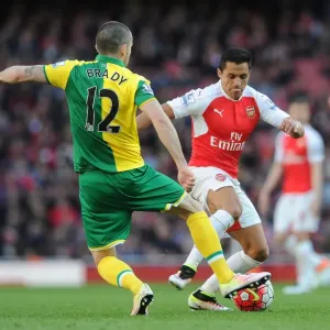 Sanchez vs. Brady: A Football Showdown - Arsenal's Victory over Norwich City (2015-16) Sanchez vs. Brady: A Football Showdown - Arsenal's Victory over Norwich City (2015-16)