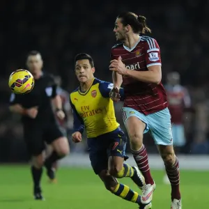 Sanchez vs. Carroll: A Premier League Battle at Boleyn Ground