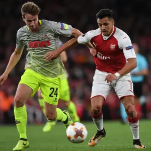 Sanchez vs. Klunter: A Star-Studded Europa League Showdown at Arsenal's Emirates Stadium (Arsenal v FC Köln, 2017-18) Sanchez vs. Klunter: A Star-Studded Europa League Showdown at Arsenal's Emirates Stadium (Arsenal v FC Köln, 2017-18)