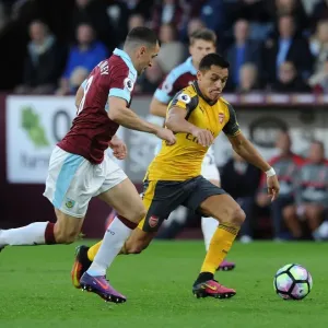 Sanchez vs Marney: Intense Clash at Turf Moor - Arsenal vs Burnley, Premier League 2016-17 Sanchez vs Marney: Intense Clash at Turf Moor - Arsenal vs Burnley, Premier League 2016-17
