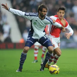 Sanchez vs. Samaras: A Premier League Battle at The Hawthorns