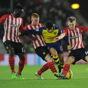 Sanchez vs. Southampton Trio: A Intense Battle at St. Mary's