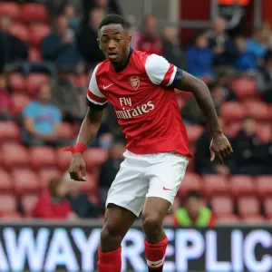 Sanchez Watt: In Action for Arsenal against Anderlecht, 2012 Pre-Season