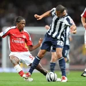 Sanchez Watt (Arsenal) Gianni Zuiverloon (WBA) Sanchez Watt (Arsenal) Gianni Zuiverloon (WBA)