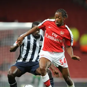 Sanchez Watt (Arsenal) Leon Barnett (WBA) Sanchez Watt (Arsenal) Leon Barnett (WBA)