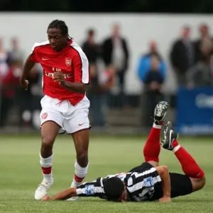 Sanchez Watt vs. Nevin Saroya: Arsenal's Pre-Season Victory (7-1) at Maidenhead, 2009