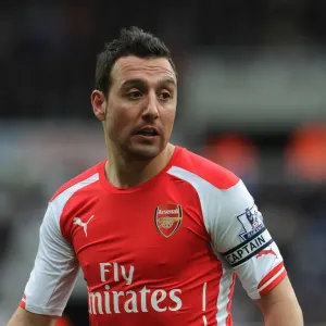 Santi Cazorla in Action: Newcastle United vs. Arsenal, Premier League 2014-2015