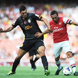 Santi Cazorla (Arsenal) ? (Galatasaray). Arsenal 1: 2 Galatasaray. Emirates Cup Day Two