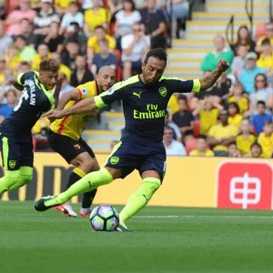 Santi Cazorla Scores the Penalty: Arsenal's Victory at Watford, 2016-17 Premier League Santi Cazorla Scores the Penalty: Arsenal's Victory at Watford, 2016-17 Premier League