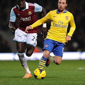 Santi Cazorla's Game-Changing Dash: Arsenal's Victory Turning Point vs. West Ham, 2013