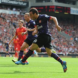 Santi Cazorla's Thrilling Goal: Liverpool vs. Arsenal, Premier League 2012-13