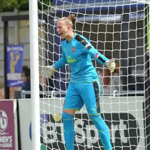 Sari van Veenendaal (Arsenal Ladies). Arsenal Ladies 2: 0 Notts County. WSL Divison One Sari van Veenendaal (Arsenal Ladies). Arsenal Ladies 2: 0 Notts County. WSL Divison One