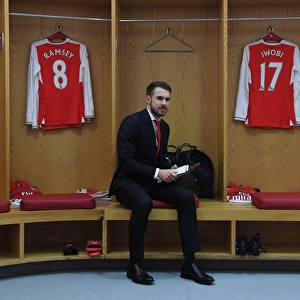 Behind the Scenes: Aaron Ramsey's Pre-Match Routine at Emirates Stadium (vs. Watford, 2016-17)