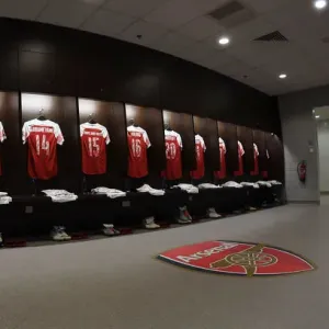 Behind the Scenes Print: Arsenal FC Changing Room