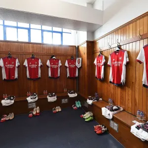 Behind the Scenes: Arsenal's Changing Room Before a Pre-Season Match at Ibrox Stadium
