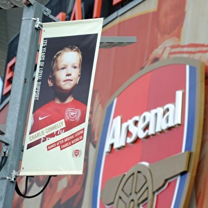 Sea of Flags: Arsenal's Emirates Stadium Transformed in International Soccer Fever