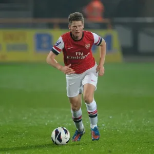 Sead Hajrovic (Arsenal). Arsenal U21 2: 0 Reading U21. Barclays Premier U21 League Sead Hajrovic (Arsenal). Arsenal U21 2: 0 Reading U21. Barclays Premier U21 League