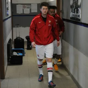 Sead Hajrovic (Arsenal) before the match. Inter Milan U19 0: 1 Arsenal U19. NextGen Series Sead Hajrovic (Arsenal) before the match. Inter Milan U19 0: 1 Arsenal U19. NextGen Series