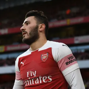 Sead Kolasinac: In Action for Arsenal Against Huddersfield Town (Premier League, 2018-19) Sead Kolasinac: In Action for Arsenal Against Huddersfield Town (Premier League, 2018-19)