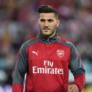 Sead Kolasinac in Action: Arsenal vs. Western Sydney Wanderers, Sydney 2017