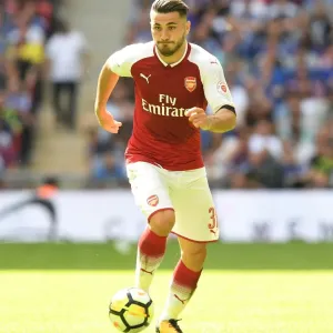Sead Kolasinac in Action: Arsenal vs. Chelsea - FA Community Shield 2017-18 Sead Kolasinac in Action: Arsenal vs. Chelsea - FA Community Shield 2017-18