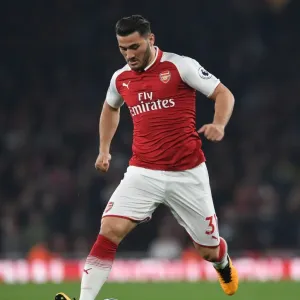 Sead Kolasinac in Action: Arsenal vs. West Bromwich Albion, Premier League 2017-18 Sead Kolasinac in Action: Arsenal vs. West Bromwich Albion, Premier League 2017-18