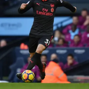Sead Kolasinac in Action: Arsenal vs. Manchester City, Premier League 2017-18 Sead Kolasinac in Action: Arsenal vs. Manchester City, Premier League 2017-18