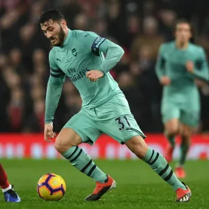 Sead Kolasinac in Action: Arsenal vs. Manchester United (2018-19) Sead Kolasinac in Action: Arsenal vs. Manchester United (2018-19)