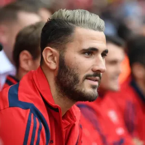 Sead Kolasinac in Action: Arsenal vs. FC Bayern Munich at Emirates Cup Sead Kolasinac in Action: Arsenal vs. FC Bayern Munich at Emirates Cup