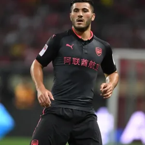 Sead Kolasinac in Action: Arsenal vs Bayern Munich, Shanghai 2017