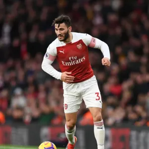 Sead Kolasinac in Action: Arsenal vs Huddersfield Town (Premier League, 2018-19) Sead Kolasinac in Action: Arsenal vs Huddersfield Town (Premier League, 2018-19)