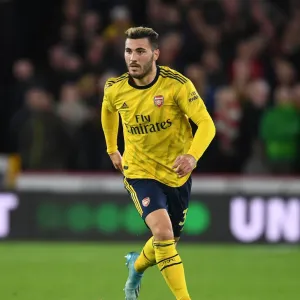 Sead Kolasinac Print, Premier League Action Photo