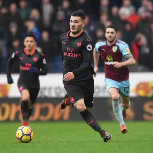 Sead Kolasinac in Action: Burnley vs. Arsenal, Premier League 2017-18 Sead Kolasinac in Action: Burnley vs. Arsenal, Premier League 2017-18
