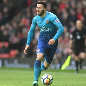 Sead Kolasinac in Action: Manchester United vs. Arsenal, Premier League 2017-18 Sead Kolasinac in Action: Manchester United vs. Arsenal, Premier League 2017-18