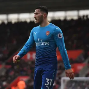 Sead Kolasinac in Action: Southampton vs Arsenal, Premier League 2017-18